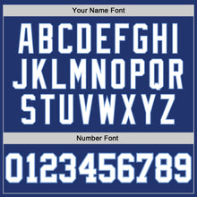 Load image into Gallery viewer, Custom Royal White-Light Blue Authentic Baseball Jersey