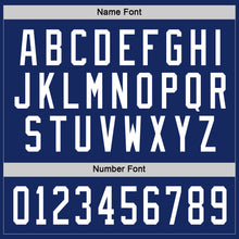 Load image into Gallery viewer, Custom Royal White Hockey Jersey