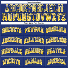 Load image into Gallery viewer, Custom Royal Gold-White Authentic Drift Fashion Baseball Jersey