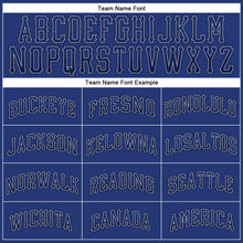 Load image into Gallery viewer, Custom Royal Navy-Gray Authentic Drift Fashion Baseball Jersey