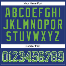 Load image into Gallery viewer, Custom Royal Neon Green-White Authentic Drift Fashion Baseball Jersey