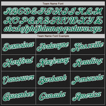 Load image into Gallery viewer, Custom Black Kelly Green-Yellow Authentic Split Fashion Baseball Jersey