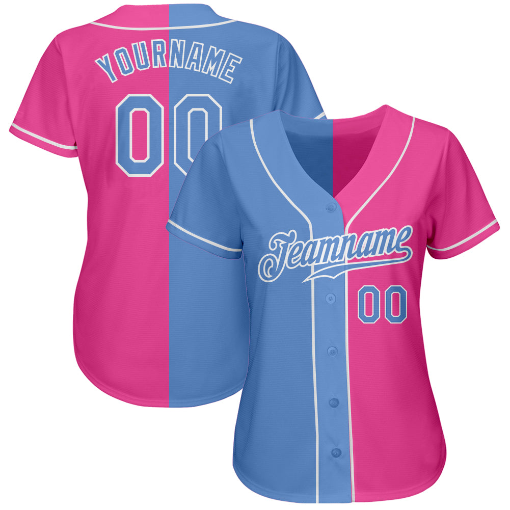 Custom Black Pink-Light Blue Authentic Fade Fashion Basketball Jersey Fast  Shipping – FiitgCustom