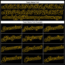 Load image into Gallery viewer, Custom White Black-Gold Authentic Split Fashion Basketball Jersey