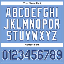 Load image into Gallery viewer, Custom Light Blue Royal-Pink Authentic Split Fashion Basketball Jersey