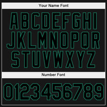 Load image into Gallery viewer, Custom Stitched White Black-Kelly Green Split Fashion Sports Pullover Sweatshirt Hoodie