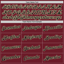 Load image into Gallery viewer, Custom Stitched White Black-Crimson Split Fashion Sports Pullover Sweatshirt Hoodie