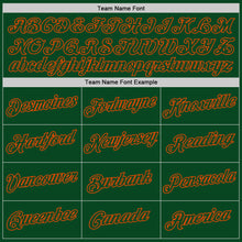 Load image into Gallery viewer, Custom Stitched White Green-Orange Split Fashion Sports Pullover Sweatshirt Hoodie