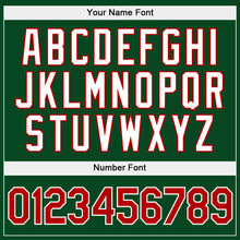 Load image into Gallery viewer, Custom Stitched Gold Red-Green Split Fashion Sports Pullover Sweatshirt Hoodie