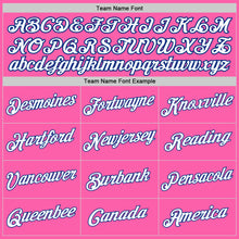 Load image into Gallery viewer, Custom Stitched Light Blue Royal-Pink Split Fashion Sports Pullover Sweatshirt Hoodie