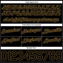 Load image into Gallery viewer, Custom White Black-Old Gold Authentic Throwback Split Fashion Basketball Shorts