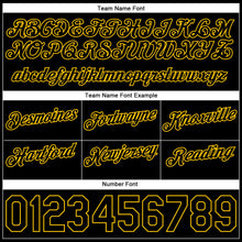 Load image into Gallery viewer, Custom White Black-Gold Authentic Throwback Split Fashion Basketball Shorts
