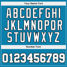 Load image into Gallery viewer, Custom Stitched Panther Blue White-Gray Split Fashion Sports Pullover Sweatshirt Hoodie