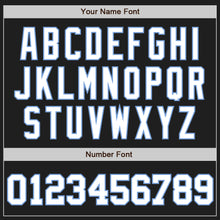 Load image into Gallery viewer, Custom Black White-Pink Authentic Split Fashion Baseball Jersey