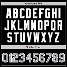 Load image into Gallery viewer, Custom Black Gray-Teal Authentic Split Fashion Baseball Jersey