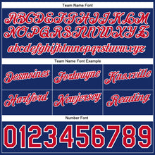 Load image into Gallery viewer, Custom Gray Red-Royal Authentic Throwback Split Fashion Basketball Shorts