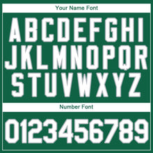 Load image into Gallery viewer, Custom Kelly Green White-Gray Baseball Jersey