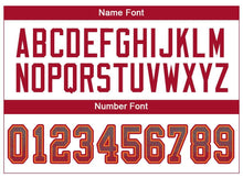 Load image into Gallery viewer, Custom Gray Red-Orange Drift Fashion Football Jersey