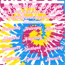 Load image into Gallery viewer, Custom Stitched Tie Dye Pink-White 3D Pattern Design Sports Pullover Sweatshirt Hoodie