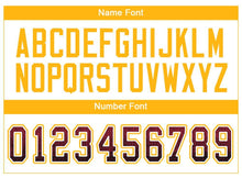 Load image into Gallery viewer, Custom Burgundy Black-Gold Drift Fashion Football Jersey