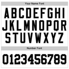 Load image into Gallery viewer, Custom White Purple Pinstripe Black-Gray Authentic Baseball Jersey