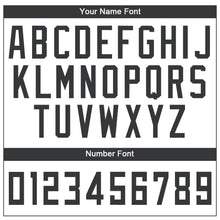 Load image into Gallery viewer, Custom White Black Round Neck Suit Basketball Jersey