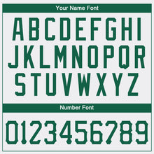 Load image into Gallery viewer, Custom White Kelly Green-Gray Authentic St. Patrick's Day Baseball Jersey