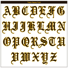 Load image into Gallery viewer, Custom White Brown Pinstripe Brown-Gold Authentic Baseball Jersey