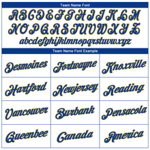 Load image into Gallery viewer, Custom White Old Gold-Royal Performance T-Shirt