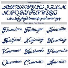 Load image into Gallery viewer, Custom White Red-Royal Authentic Throwback Basketball Jersey