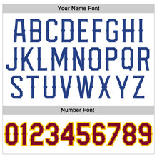 Load image into Gallery viewer, Custom White Maroon-Royal Authentic Throwback Basketball Jersey