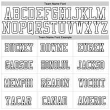 Load image into Gallery viewer, Custom White White-Black 3D Snake Authentic Baseball Jersey