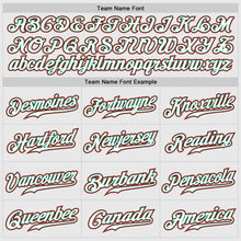 Load image into Gallery viewer, Custom White Kelly Green-Red Authentic Mexico Two Tone Baseball Jersey