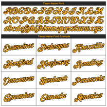 Load image into Gallery viewer, Custom Stitched White Gold-Black 3D Pattern Design Butterfly Sports Pullover Sweatshirt Hoodie