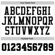 Load image into Gallery viewer, Custom Stitched White Black Pinstripe Black-Gray Sports Pullover Sweatshirt Hoodie