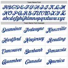 Load image into Gallery viewer, Custom Stitched White White-Royal Sports Pullover Sweatshirt Hoodie