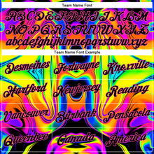 Load image into Gallery viewer, Custom 3D Pattern Design Abstract Iridescent Psychedelic Swirl Fluid Art Performance T-Shirt
