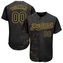 Load image into Gallery viewer, Custom Rainbow For Pride Month Love Is Love LGBT 3D Authentic Baseball Jersey
