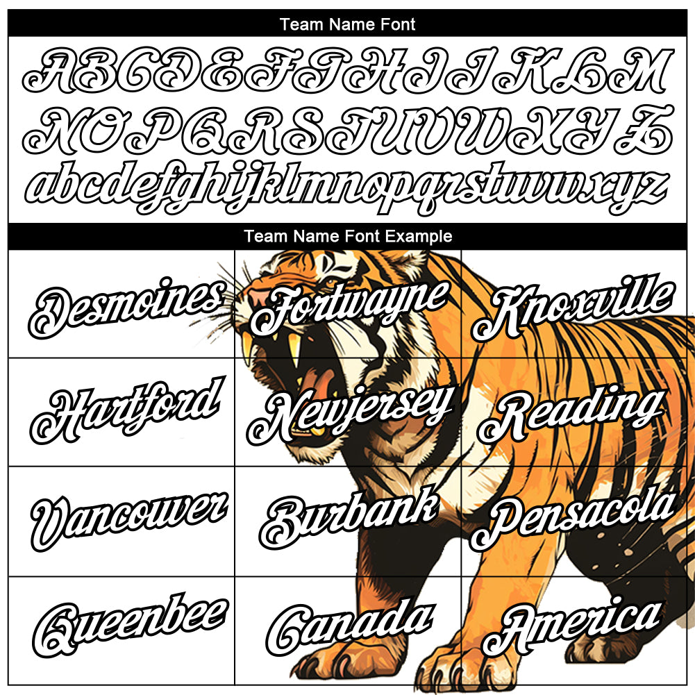 Load image into Gallery viewer, Custom White Black 3D Pattern Design Tiger Performance T-Shirt
