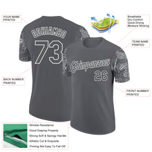 Load image into Gallery viewer, Custom Steel Gray White 3D Pattern Design Vintage Military Weapon Performance T-Shirt
