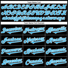 Load image into Gallery viewer, Custom White Sky Blue 3D Pattern Design Rave Psychedelic Authentic Baseball Jersey

