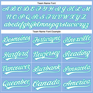 Custom Light Blue Neon Pink-Aqua 3D Pattern Design Champion Trophy Authentic Baseball Jersey