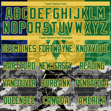 Load image into Gallery viewer, Custom Camo Yellow-Grass Green 3D Saint Vincent And The Grenadines Flag Sports Pullover Sweatshirt Salute To Service Hoodie
