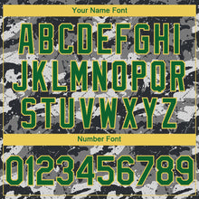Load image into Gallery viewer, Custom Camo Yellow-Grass Green 3D Saint Vincent And The Grenadines Flag Sports Pullover Sweatshirt Salute To Service Hoodie
