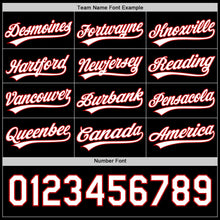 Load image into Gallery viewer, Custom Black White-Red 3D Love Heart Valentine&#39;s Day Authentic Baseball Jersey
