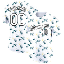 Load image into Gallery viewer, Custom White Black 3D Pattern Design Balloon And Tool Wrench Labor Day Performance T-Shirt
