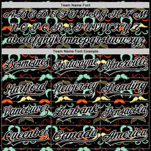 Load image into Gallery viewer, Custom Black White 3D Pattern Design Father&#39;s Day Mustache Authentic Baseball Jersey
