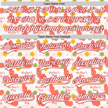 Load image into Gallery viewer, Custom White Red 3D Pattern Design Mother&#39;s Day Love Authentic Baseball Jersey
