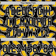 Load image into Gallery viewer, Custom Black White 3D Mexican Festival Taco Cinco de Mayo Authentic Baseball Jersey
