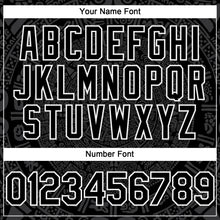 Load image into Gallery viewer, Custom Black Gray-White 3D Mexico Authentic Baseball Jersey
